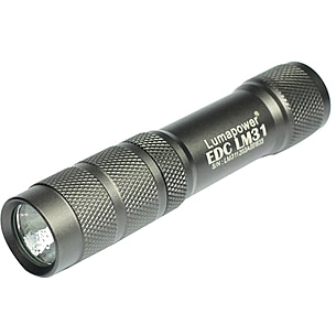 LumaPower LM31 EDC LED Flashlight with CREE XP-G R5 - Uses 1x AA 