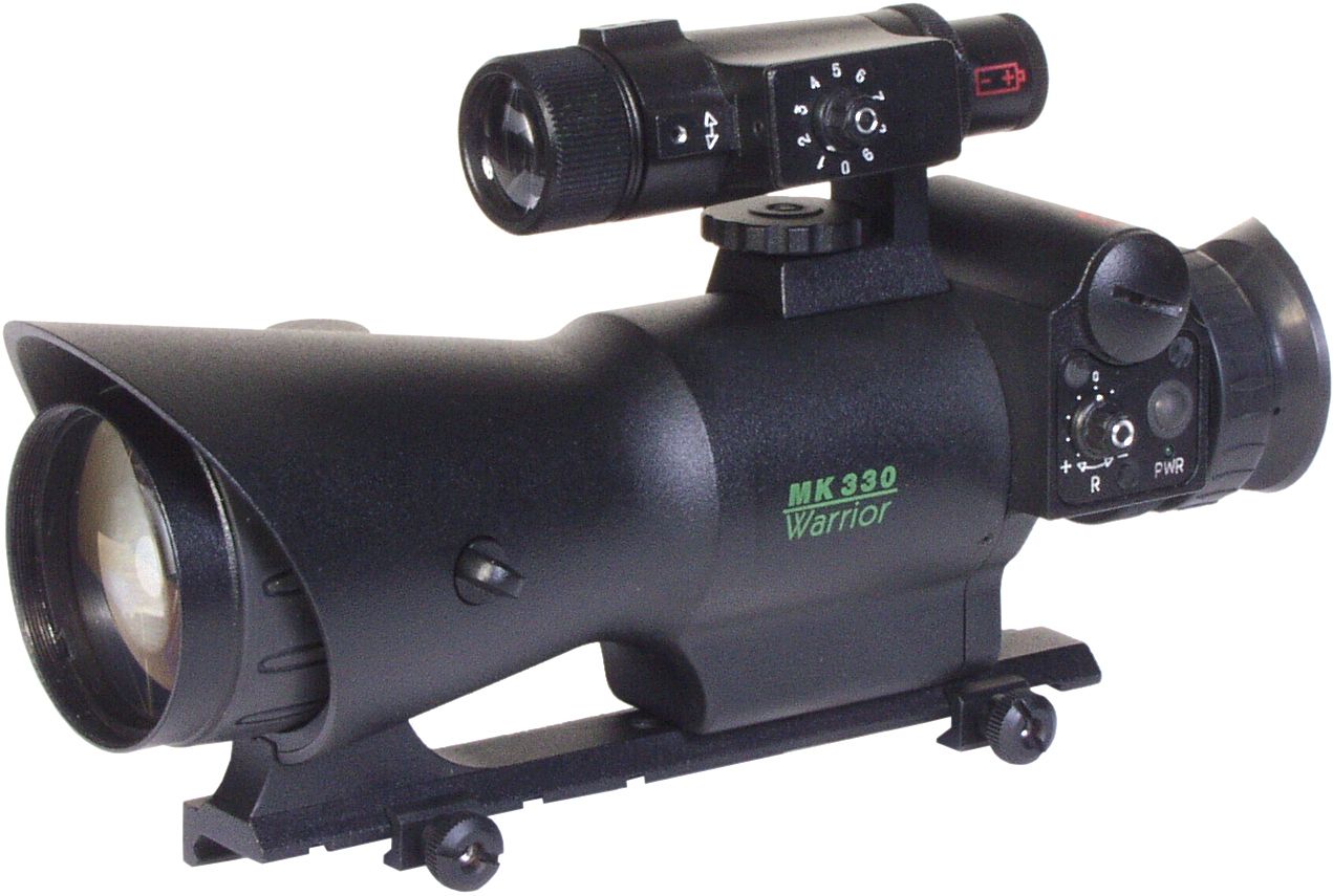 ATN Aries MK330 Warrior Night Vision Rifle Scope w/ 450mw IR NVWSM33010