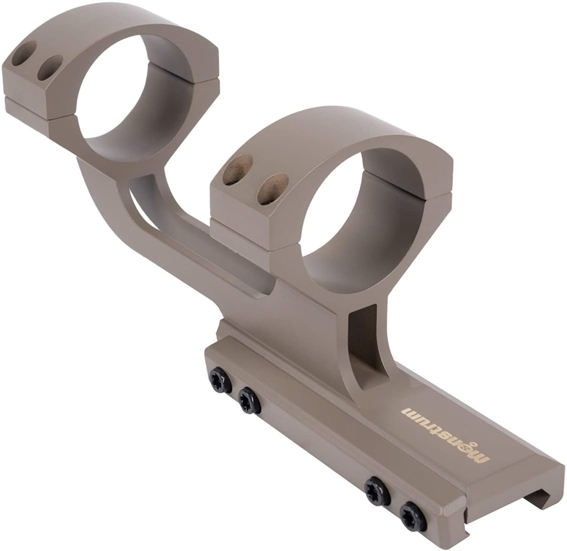 Monstrum HSeries Hollow Frame Offset Cantilever Picatinny Scope Mount