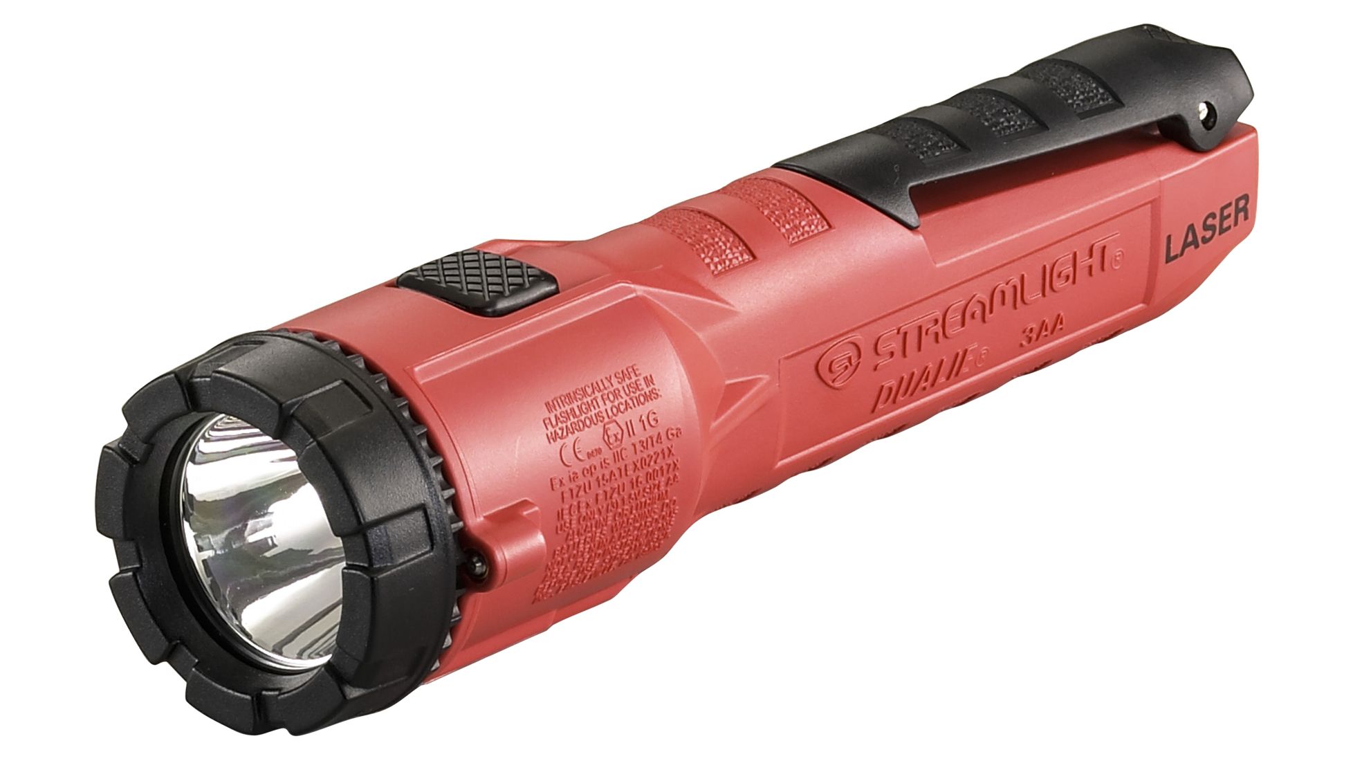 Streamlight Dualie 3AA Atex Rated Flashlight w/ Laser FREE S&H 68765
