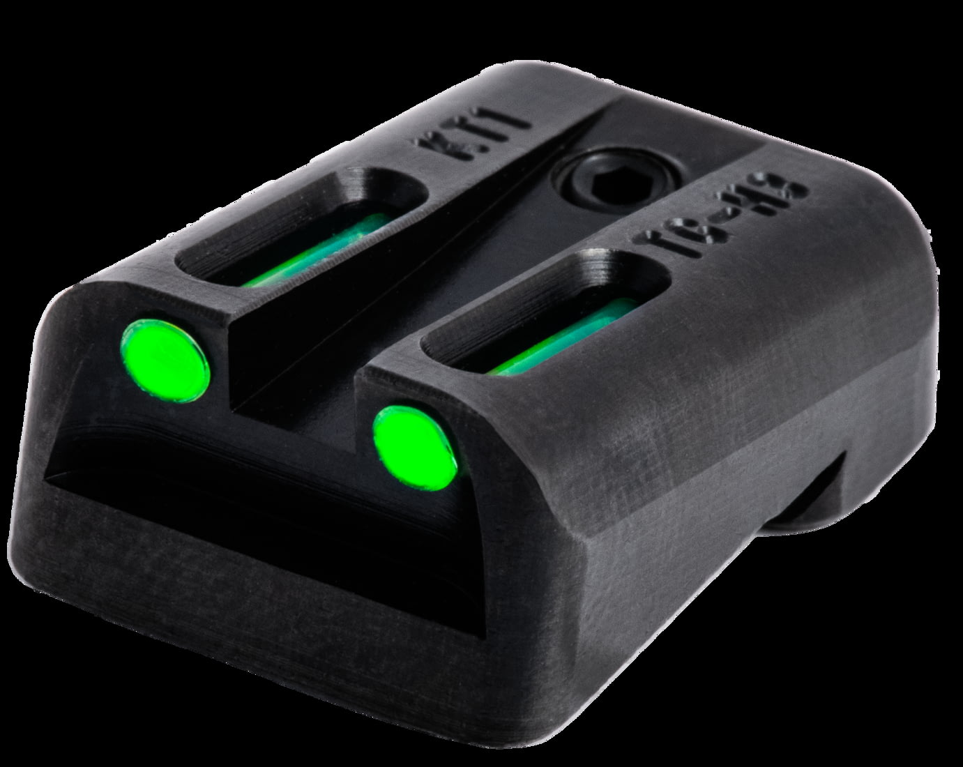 TruGlo BriteSite Tritium Fiber Optic TFO Handgun Night Sights, Green