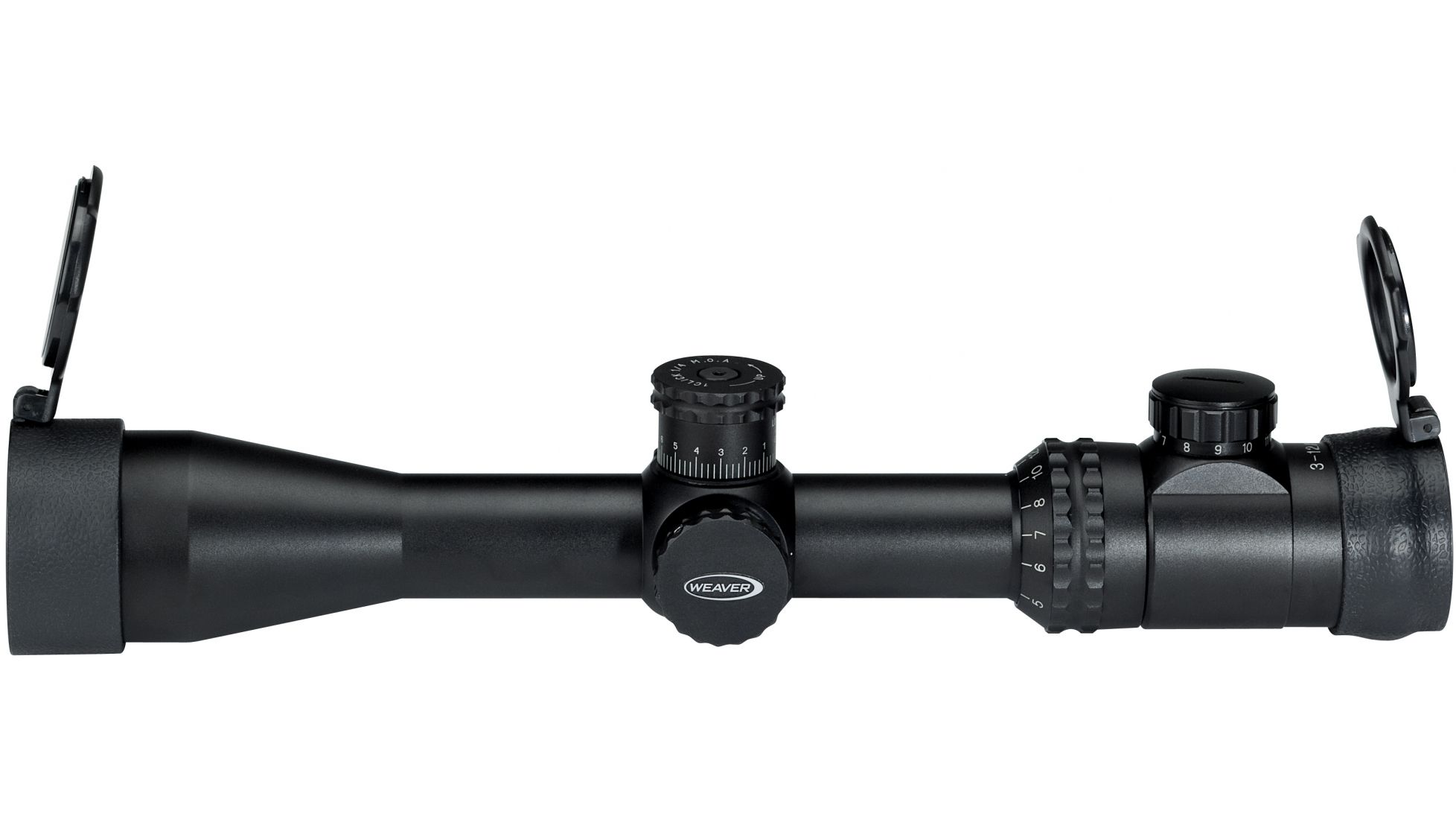 Weaver Kaspa 312X44SF ILL BallisticX Tactical Rifle Scope 849820